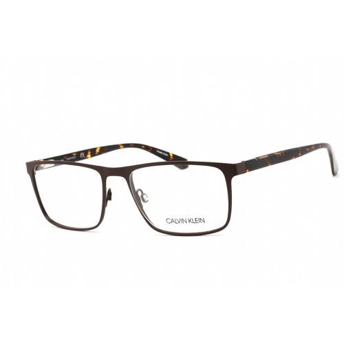 Unisex Eyeglasses - Rectangular Matte Dark Brown Frame / CK20316 201 - Calvin Klein - Modalova