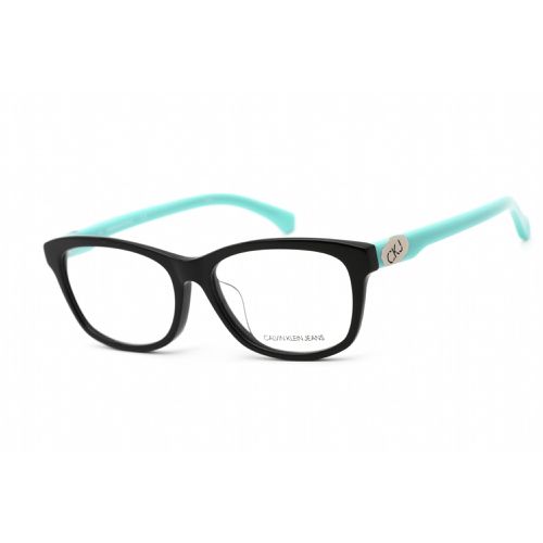 Unisex Eyeglasses - Black/Turquoise Plastic Frame / CKJ943AF 036 - Calvin Klein Jeans - Modalova