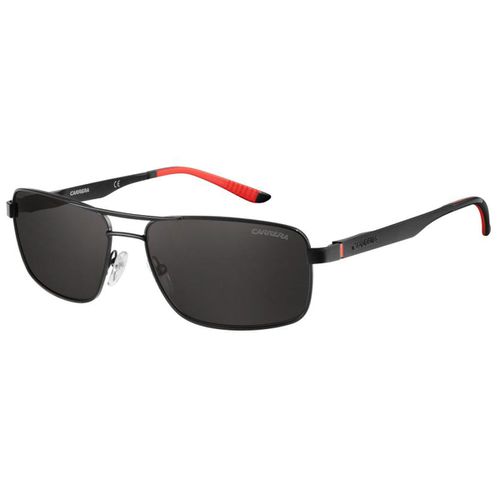 Unisex Sunglasses - Matte Ruthenium Metal Frame Grey Lenses / 8011S 0003 - Carrera - Modalova