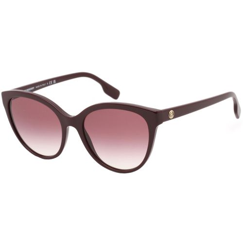 Women's Sunglasses - Bordeaux Cat Eye Frame Gradient Lens / 0BE4365 39798H - BURBERRY - Modalova