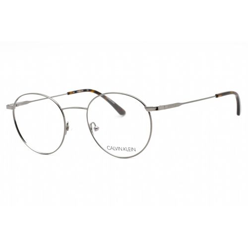 Unisex Eyeglasses - Full Rim Gunmetal Costco Metal Round / CK19119 009 - Calvin Klein - Modalova