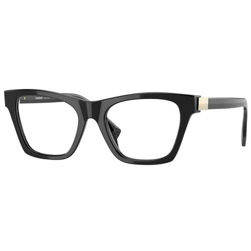 Women's Eyeglasses - Black Acetate Full Rim Frame, 50 mm / 0BE2355 3001 - BURBERRY - Modalova