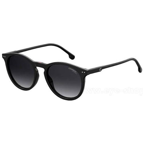 Unisex Sunglasses - Dark Gray Gradient Lens Black Plastic Frame / 2006TS 0807 - Carrera - Modalova