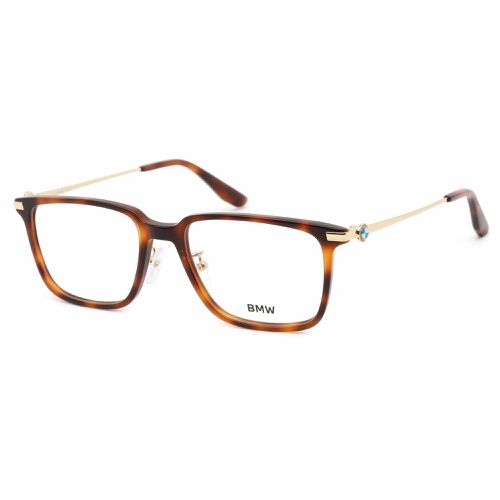 Men's Eyeglasses - Blonde Havana Rectangular Full Rim Plastic Frame / BW5037 053 - BMW - Modalova