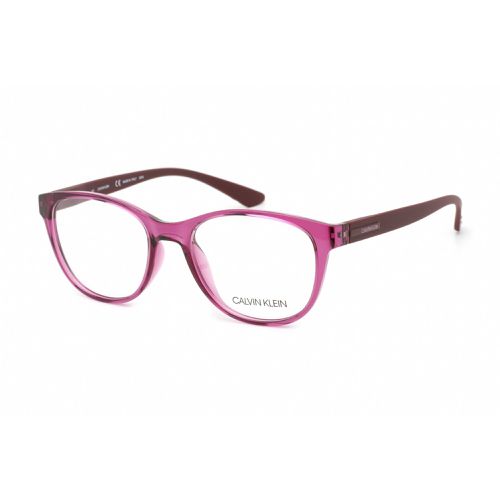 Women's Eyeglasses - Full Rim Crystal Berry Plastic Frame / CK19572 654 - Calvin Klein - Modalova