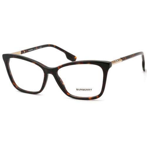 Women's Eyeglasses - Dark Havana Frame Clear Demo Lens, 55 mm / BE2348 3002 - BURBERRY - Modalova