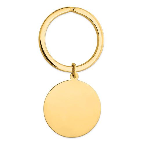 K Round High Polished Disc Key Ring - Jewelry - Modalova