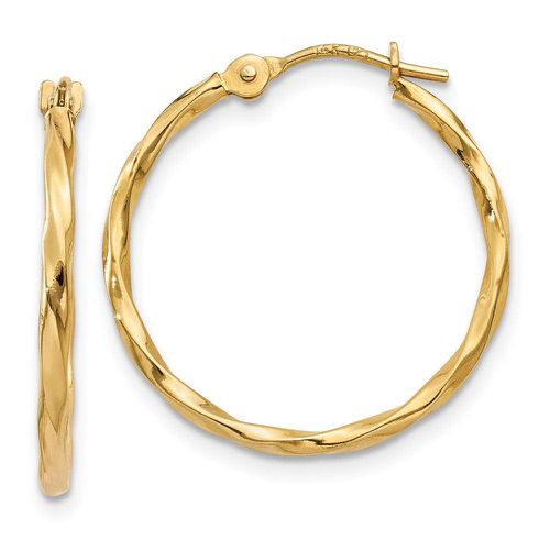 K Twist Hoop Earrings - Jewelry - Modalova