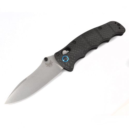 Knife - Nakamura Axis Carbon Fiber Lock / 484-1 - Benchmade - Modalova