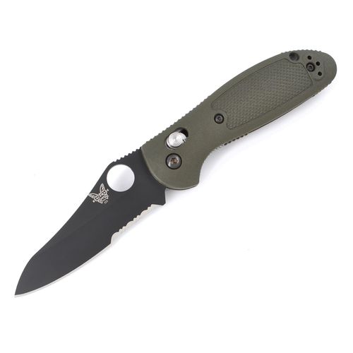 Knife - Mini Griptilian Olive Axis Lock / 555SBKOD-S30V - Benchmade - Modalova
