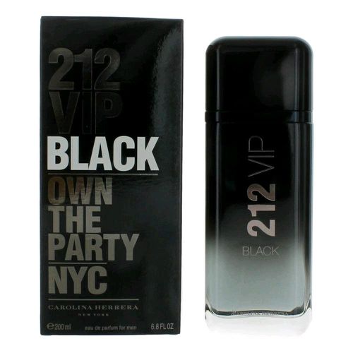 VIP Black by , 6.8 oz Eau De Parfum Spray for Men - Carolina Herrera - Modalova