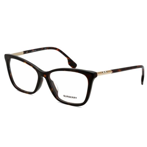 Women's Eyeglasses - Cat Eye Full Rim Plastic Frame Clear Lens / BE2348F 3002 - BURBERRY - Modalova