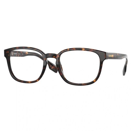 Men's Eyeglasses - Dark Havana Full Rim Frame Clear Lens, 51 mm / BE2344 3920 - BURBERRY - Modalova