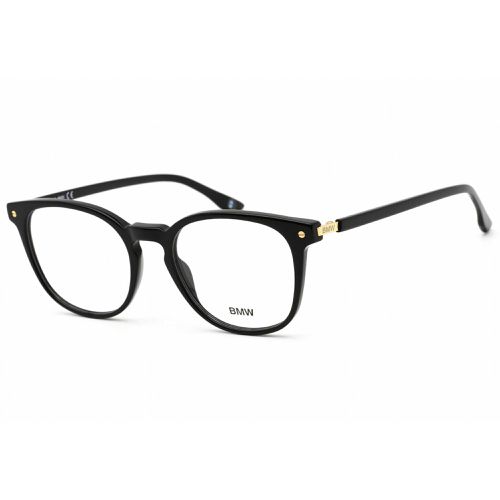 Men's Eyeglasses - Shiny Black Full Rim Plastic Frame Fixed Nose Pads / BW5032 001 - BMW - Modalova