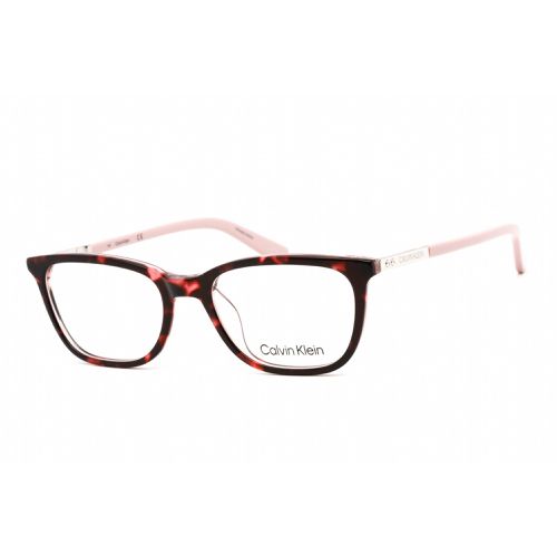 Men's Eyeglasses - Rectangular Pink Tortoise/Blush Frame / CK20507 685 - Calvin Klein - Modalova