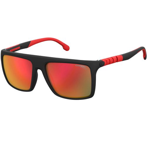 Men's Sunglasses - Hyperfit Red Multilayer Lens Plastic Frame / HYPERF11S 0BLX - Carrera - Modalova