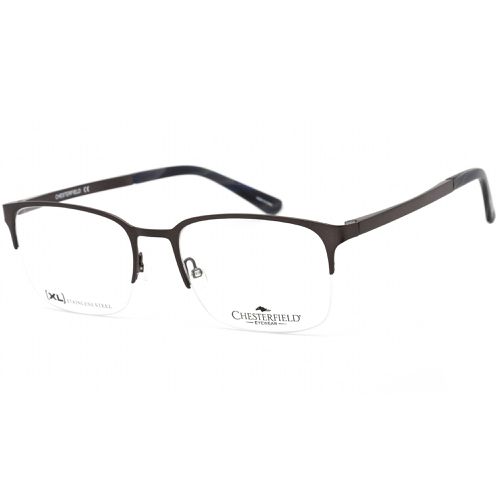 Men's Eyeglasses - Matte Grey Square Shaped Metal Frame / CH 86XL 0FRE 00 - Chesterfield - Modalova