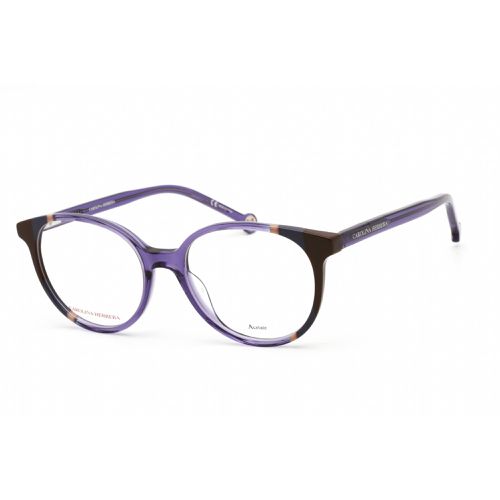 Women's Eyeglasses - Violet/Brown Acetate Frame / CH 0067 0E53 00 - Carolina Herrera - Modalova