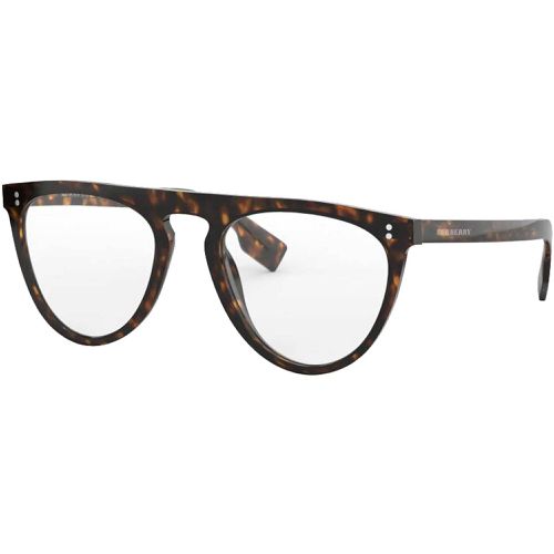 Men's Eyeglasses - Dark Havana Frame Demo Lens / 0BE4281 30021W54 - BURBERRY - Modalova