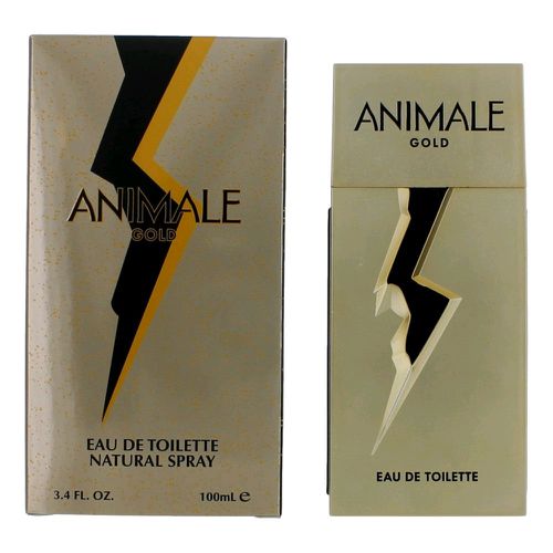 Gold by , 3.4 oz Eau De Toilette Spray for Men - Animale - Modalova