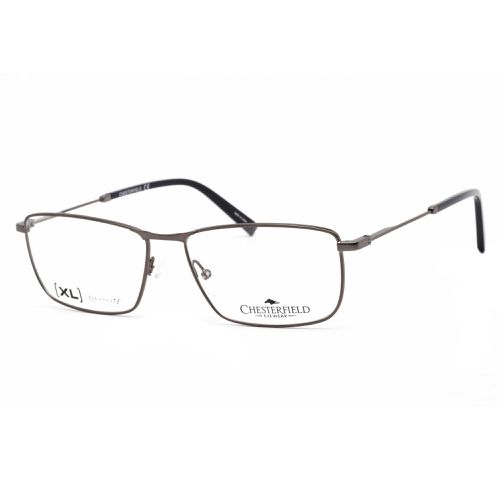 Men's Eyeglasses - Silver Rectangular Metal Full Rim / CH 80XL 0YB7 00 - Chesterfield - Modalova