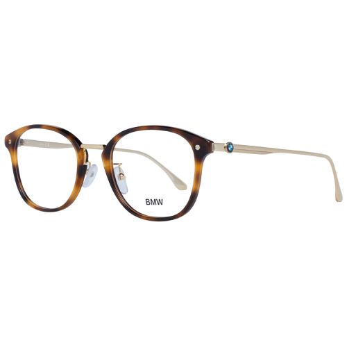 Men's Eyeglasses - Dark Havana Plastic Full Rim Frame Clear Lens / BW5013 052 - BMW - Modalova