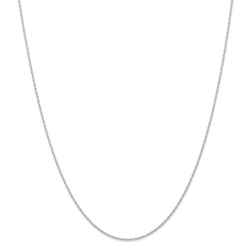 K White Gold .95 mm Carded Cable Rope Chain - Jewelry - Modalova