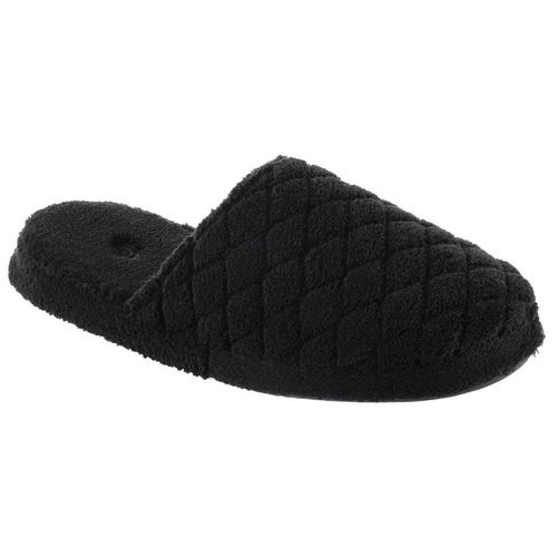 Women's Clog - Contoured Footbed Spa Quilted, Black, Small / A20123BLKWS - Acorn - Modalova