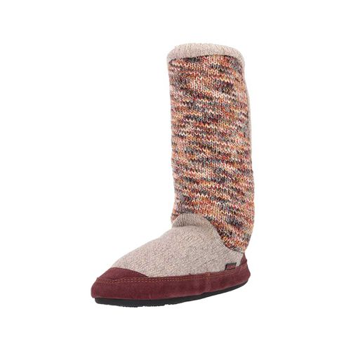Women's Slouch Boots - Block Design, Sunset Cable Knit, X-Large / A10161SCKWXL - Acorn - Modalova
