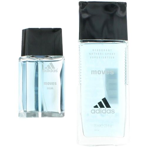 Men's Gift Set - Moves Deodorant and Eau De Toilette Spray Authentic Scents - Adidas - Modalova
