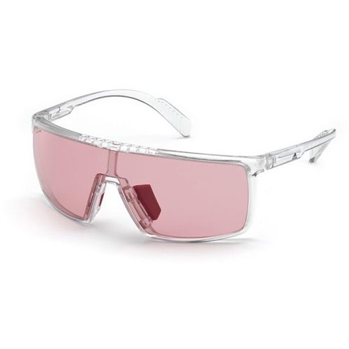 Unisex Sunglasses - Crystal Full Rim Frame Bordeaux Lens / SP0004 27S - Adidas - Modalova