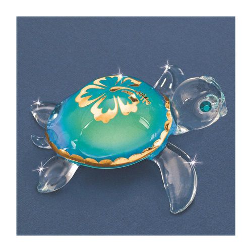 Aloha Sea Turtle Glass Figurine - Jewelry - Modalova