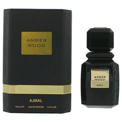 Amber Wood by , 3.4 oz Eau De Parfum Spray Unisex - Ajmal - Modalova