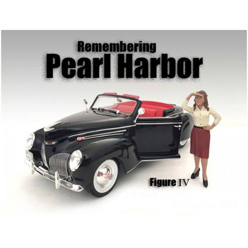 Figure - Remembering Pearl Harbor IV For 1:18 Models Blister Pack - American Diorama - Modalova