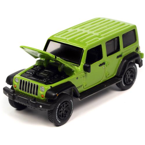 Auto World 1/64 Car - Sport Utility Jeep Wrangler Unlimited Moab Gecko Green - Autoworld - Modalova