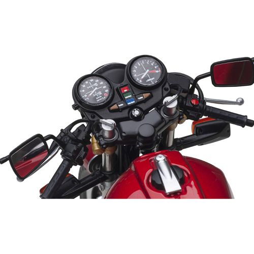 Model Motorcycle - Baribari Legend Honda CB750F Red with Helmet - Autoart - Modalova