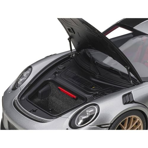 Model Car - Porsche 911 (991.2) GT2 RS Weissach Package GT Silver - Autoart - Modalova