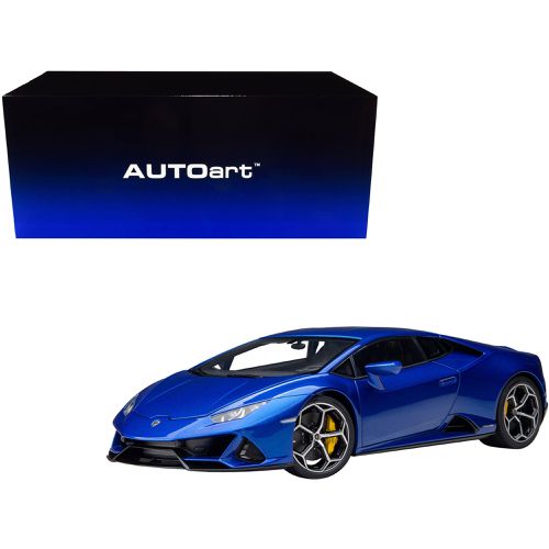 Scale Model Car - Lamborghini Huracan EVO Blu Nethuns Composite Blue - Autoart - Modalova