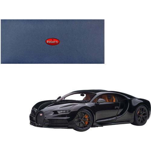 Model Car - 1/18 Scale 2019 Bugatti Chiron Sport Nocturne Composite Black - Autoart - Modalova