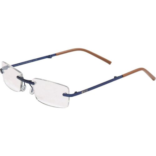 Unisex Eyeglasses - Folding Readers +1.50, Matte Blue/Brown / 2244-57-15 - B+D - Modalova