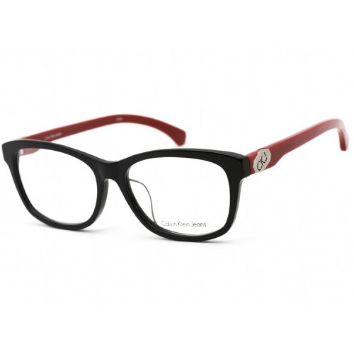 Unisex Eyeglasses - Black Frame with Red Temples / CKJ943AF 030 - Calvin Klein Jeans - Modalova