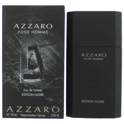 Edition Noir by , 3.4 oz Eau De Toilette Spray for Men - Azzaro - Modalova