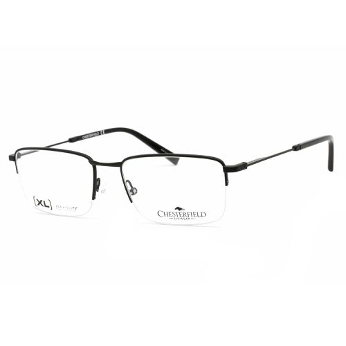 Men's Eyeglasses - Half Rim Matte Black Metal Frame / CH 81XL 0003 00 - Chesterfield - Modalova