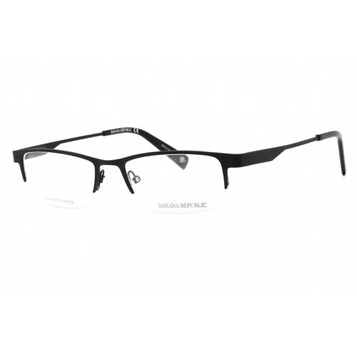 Men's Eyeglasses - Matte Black Frame Clear Demo Lens / BR 102 0003 00 - Banana Republic - Modalova