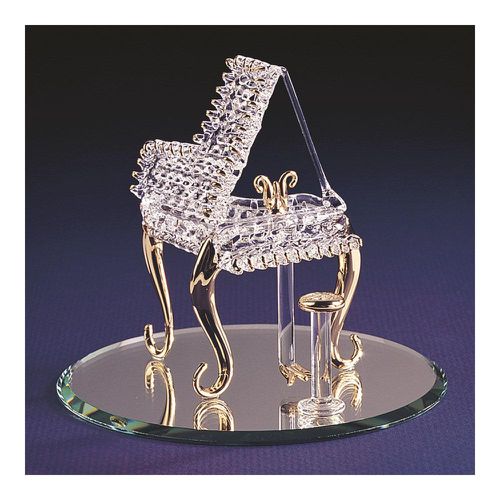 Baby Grand Piano Glass Figurine - Jewelry - Modalova