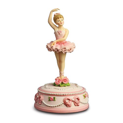 Ballerina and Bows Rotating Figurine - Jewelry - Modalova