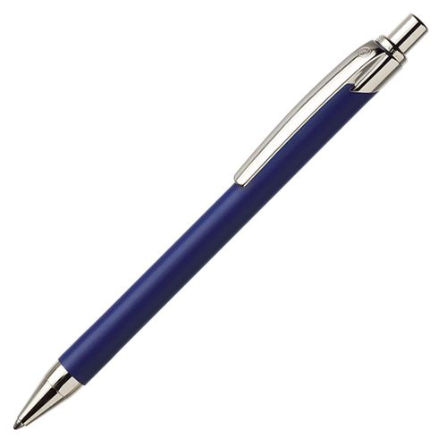 Ballpoint Pen - Rondo Soft Rubber Surface, Blue / 108-67 - Ballograf - Modalova