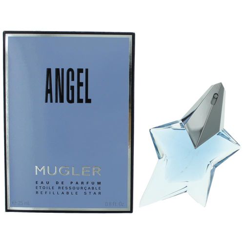 Angel by , .8 oz Eau De Parfum Spray Refillable for Women - Thierry Mugler - Modalova