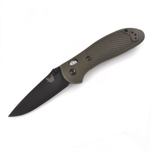 Folding Knife - Griptilian Black Coated Drop-Point Blade / 551BKOD-S30V - Benchmade - Modalova
