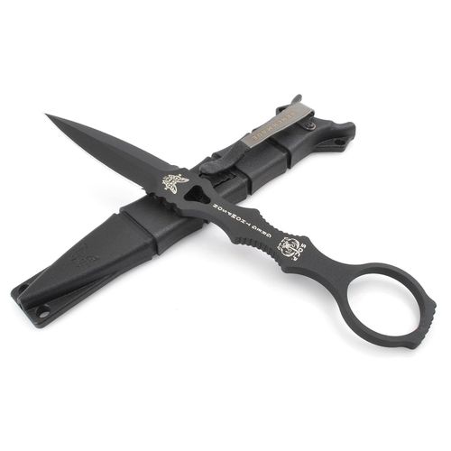Skeletonized Dagger - SOCP Black Coated with Black Sheath / 176BK - Benchmade - Modalova